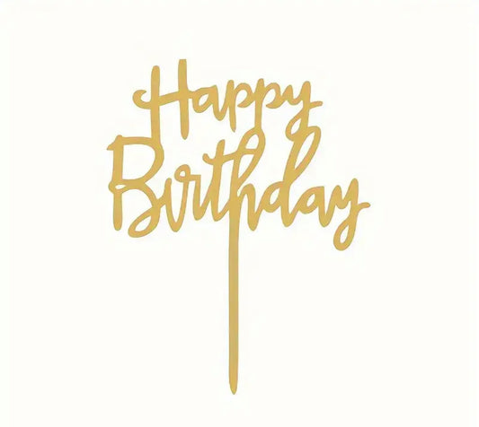 HAPPY BIRTHDAY GOLD