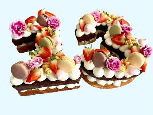 VANILLA CHOCOLATE NUMBERS
